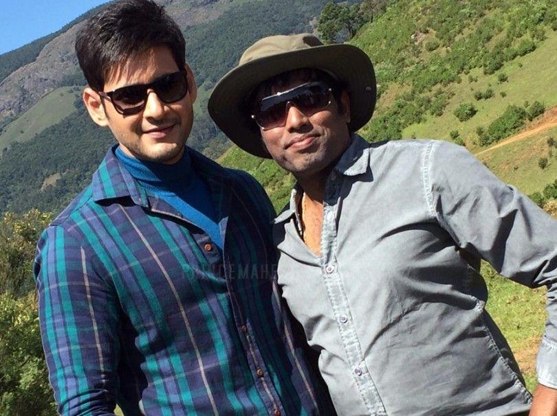 Mahesh Babu Photos At  Brahmotsavam Movie Sets 