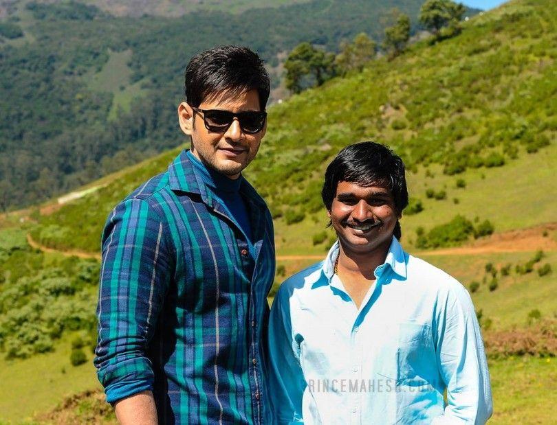 Mahesh Babu Photos At  Brahmotsavam Movie Sets 
