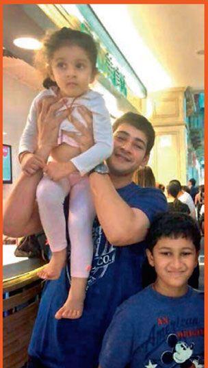 Mahesh Babu spending time with his kids Photos