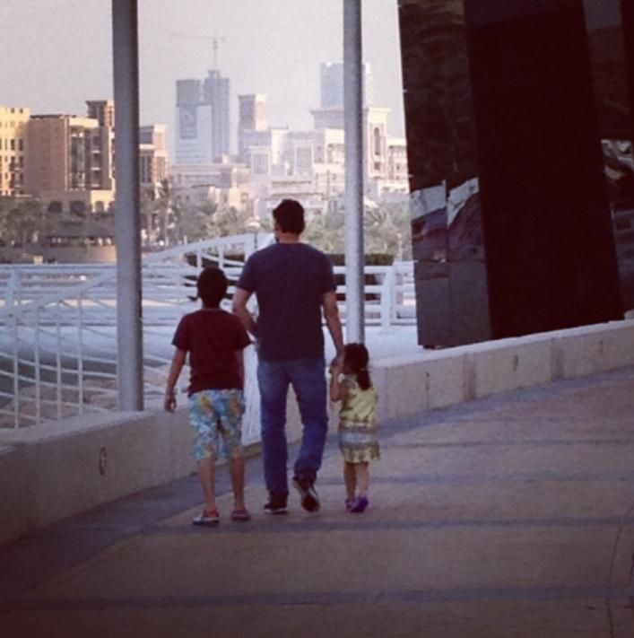 Mahesh Babu With His Family At Malaysia