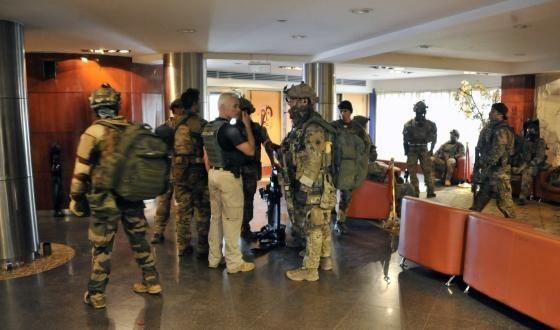 Mali Hotel Attack Photos