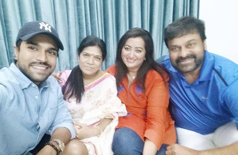 Mega Star & Mega Power Star Latest Pics with Actress Sumalatha