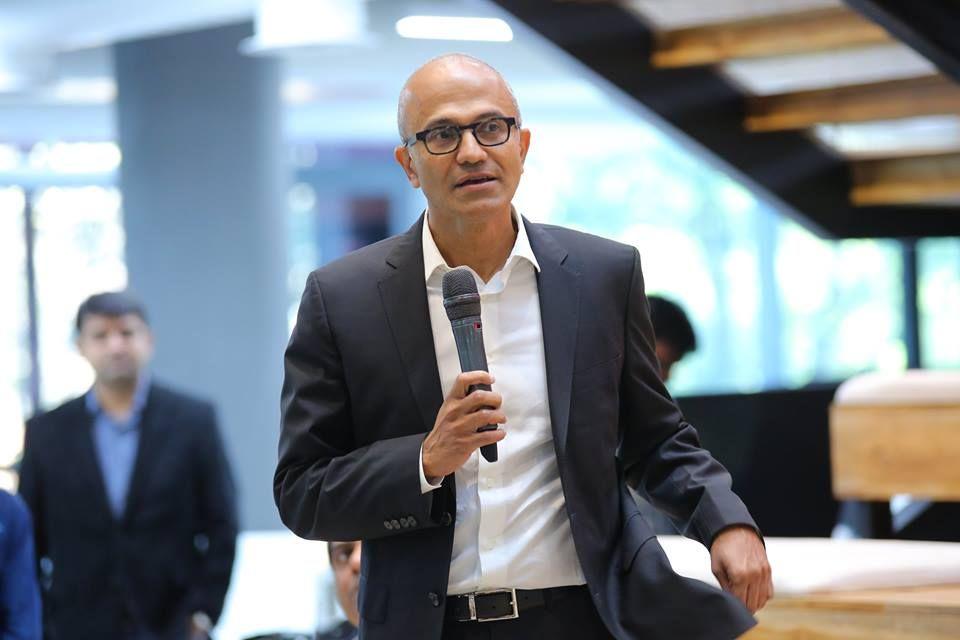 Microsoft Ceo visited T Hub Photos