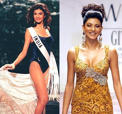 Miss India Beauty Queens Then and Now