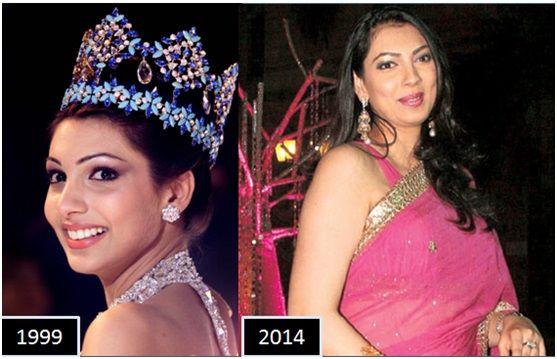 Miss India Beauty Queens Then and Now