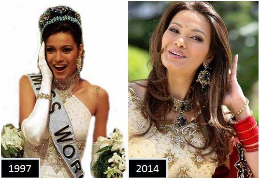Miss India Beauty Queens Then and Now