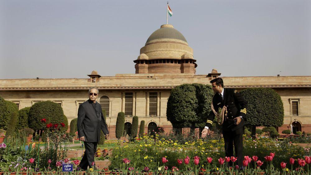 Mughal Garden Photos In Rashtrapati Bhavan