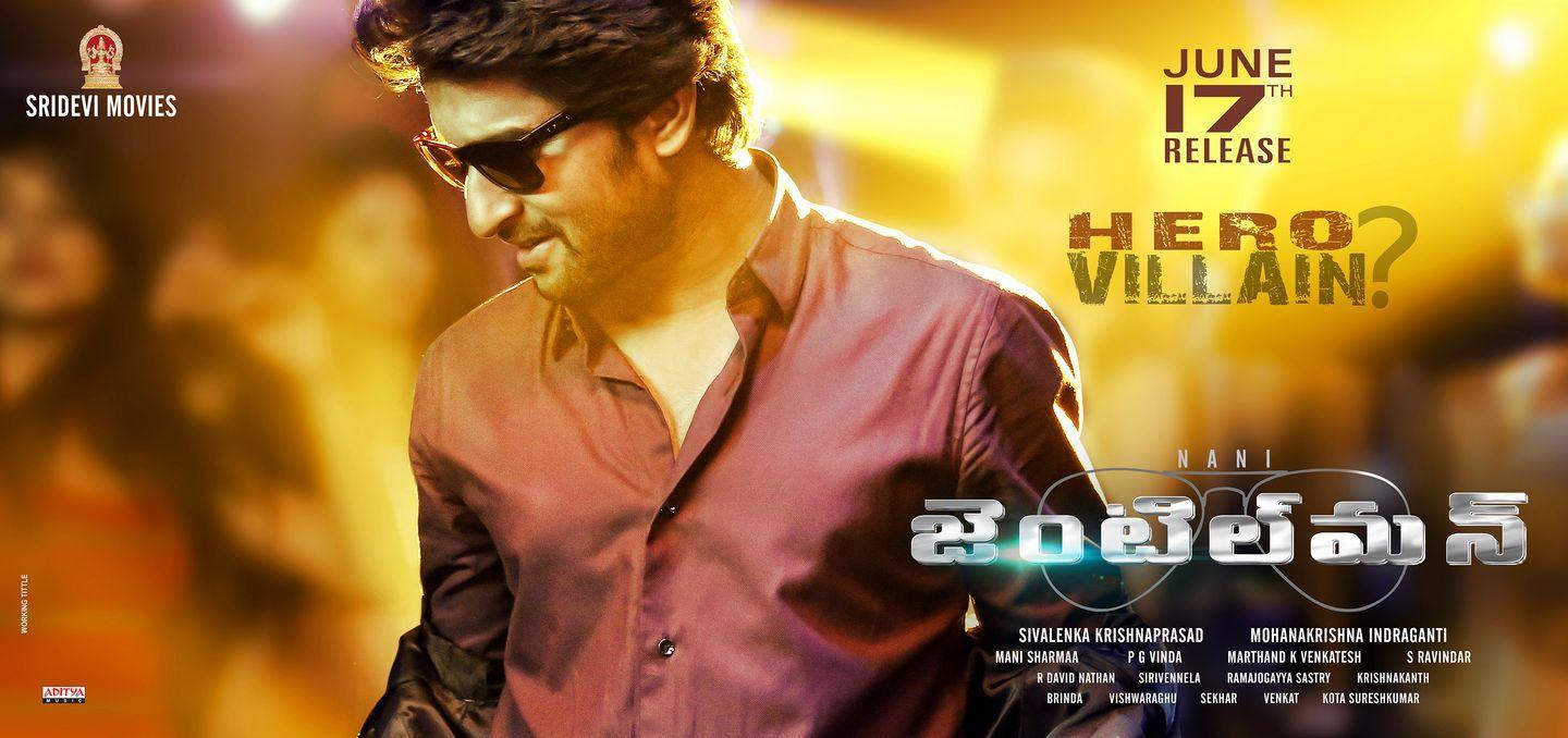 Nani's Gentleman movie Poster