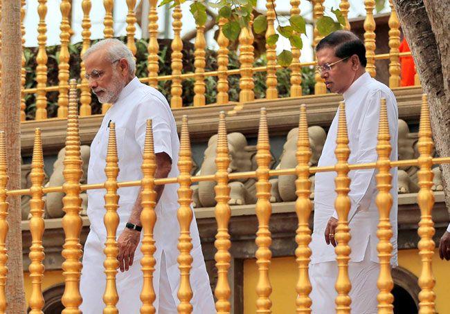 Narendhra Modi  Photos At Sri Lanka