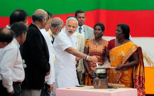 Narendhra Modi  Photos At Sri Lanka