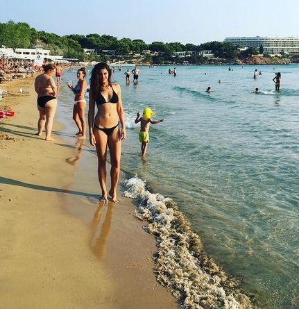 Nargis Fakhri Enjoying Her Holiday Photos