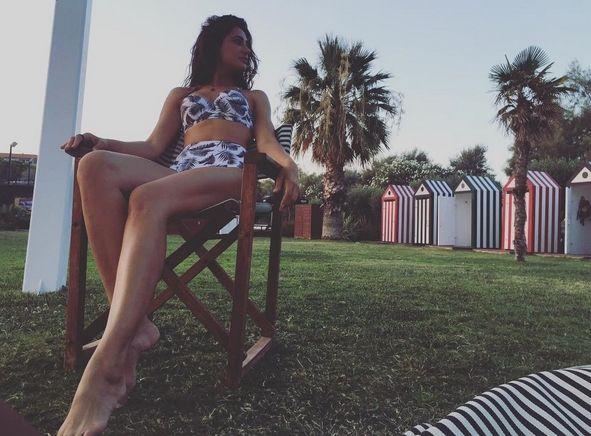 Nargis Fakhri Enjoying Her Holiday Photos