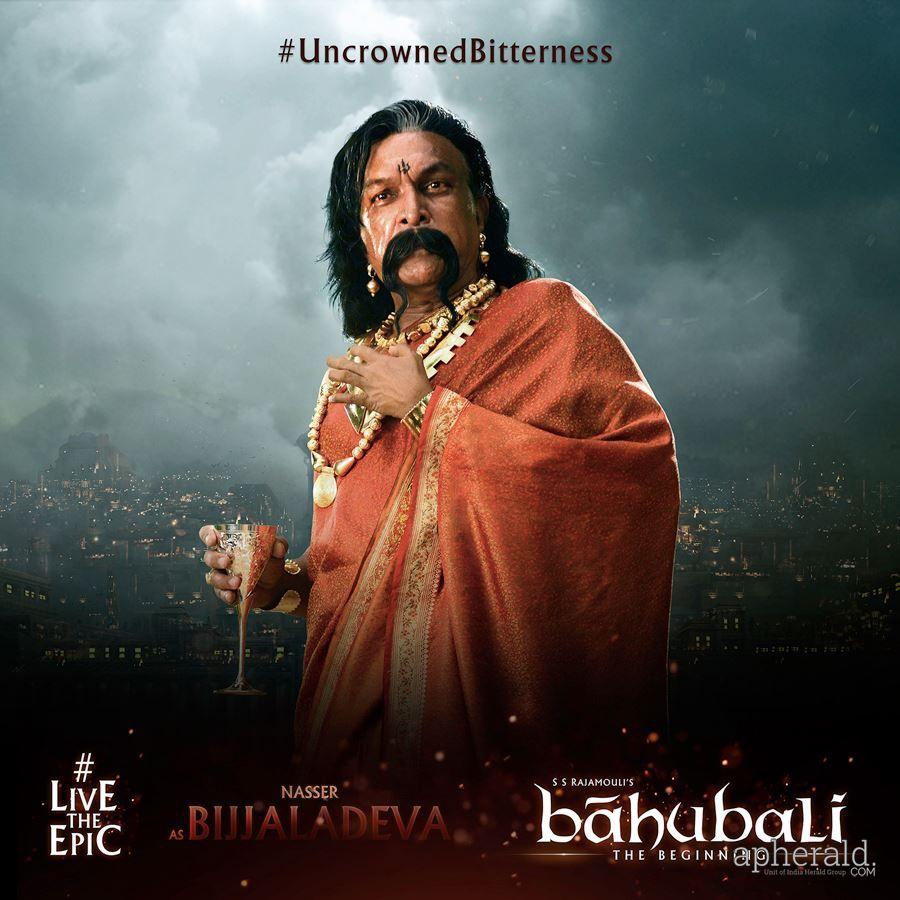 Nasser As Bijjaladeva In Baahubali