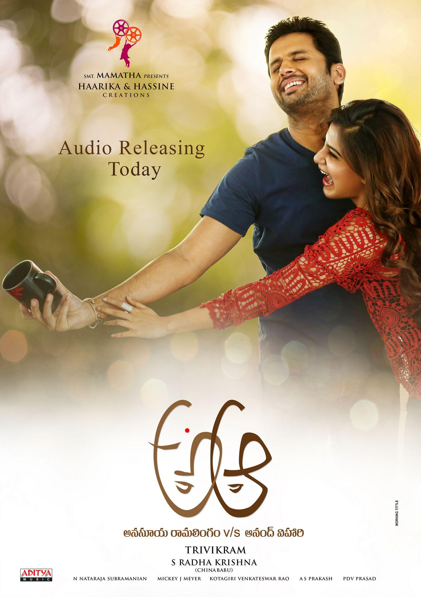 Nithin A Aa Movie Latest Posters