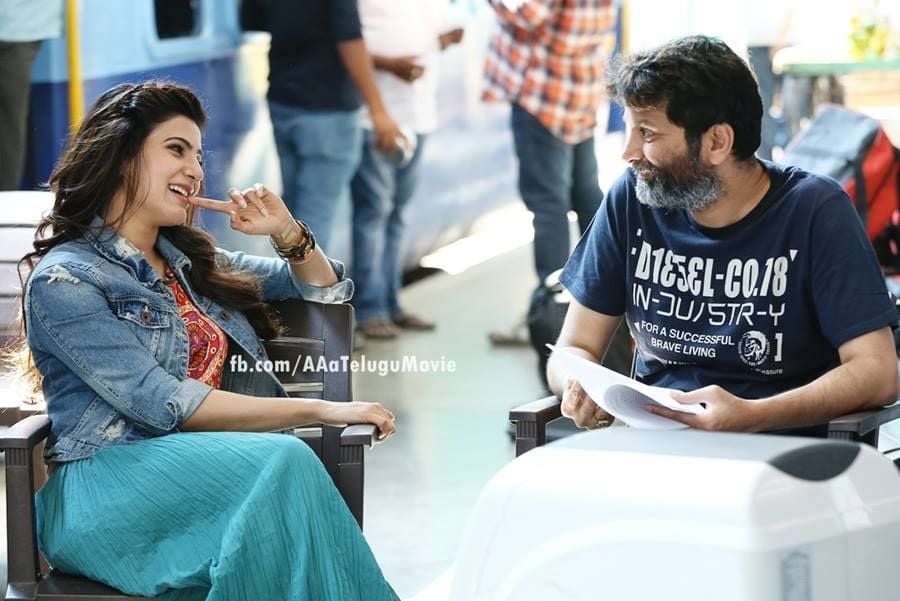 Nithin A Aa Movie Working Stills