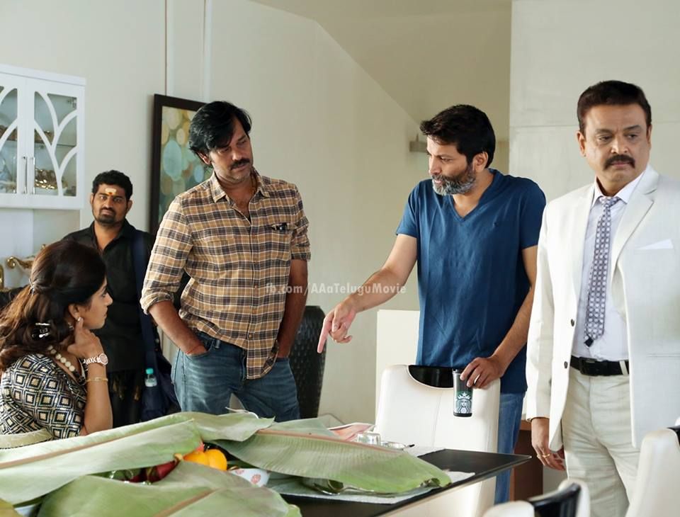 Nithin A Aa Movie Working Stills