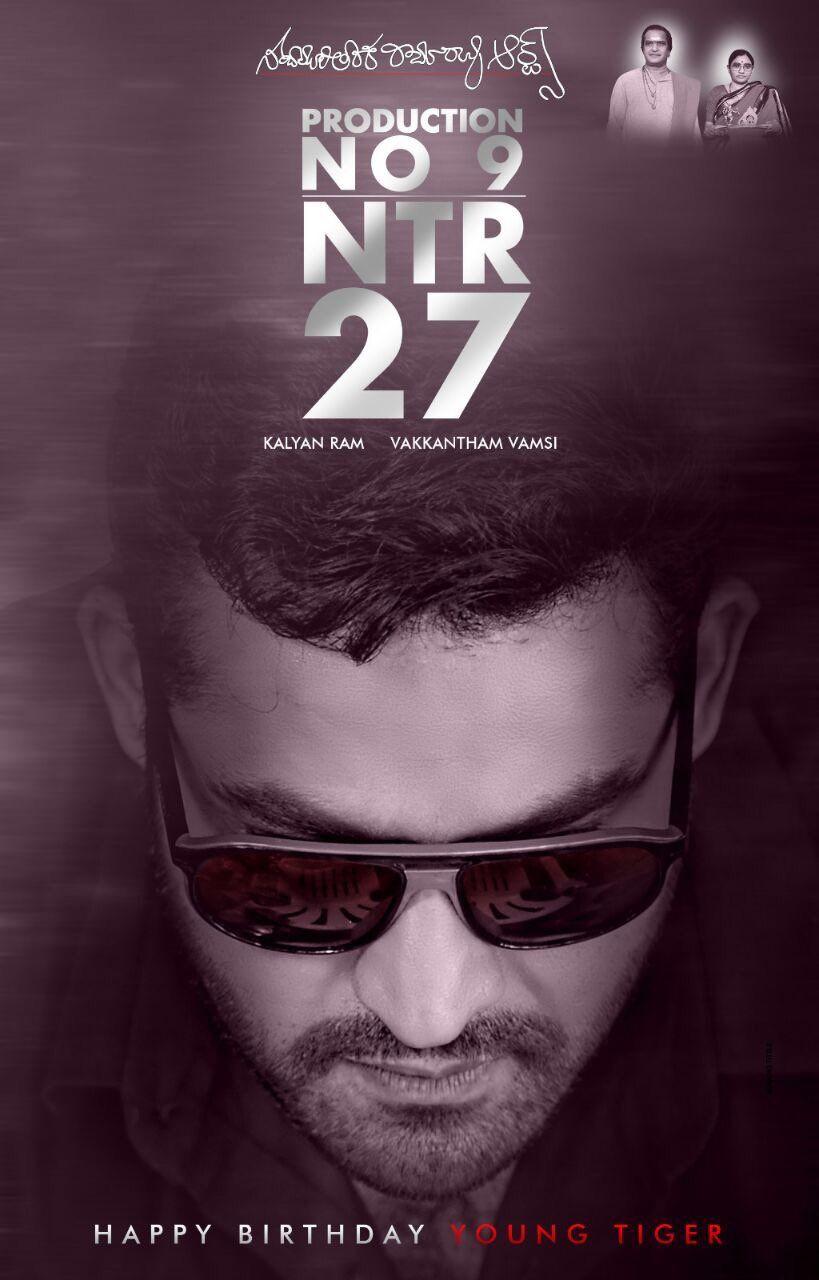 Ntr 27 Vakkantham Vamsi Movie First look Posters