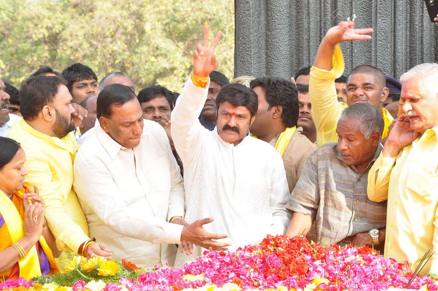 NTR's 20th Vardhanthi Photos At NTR Ghat