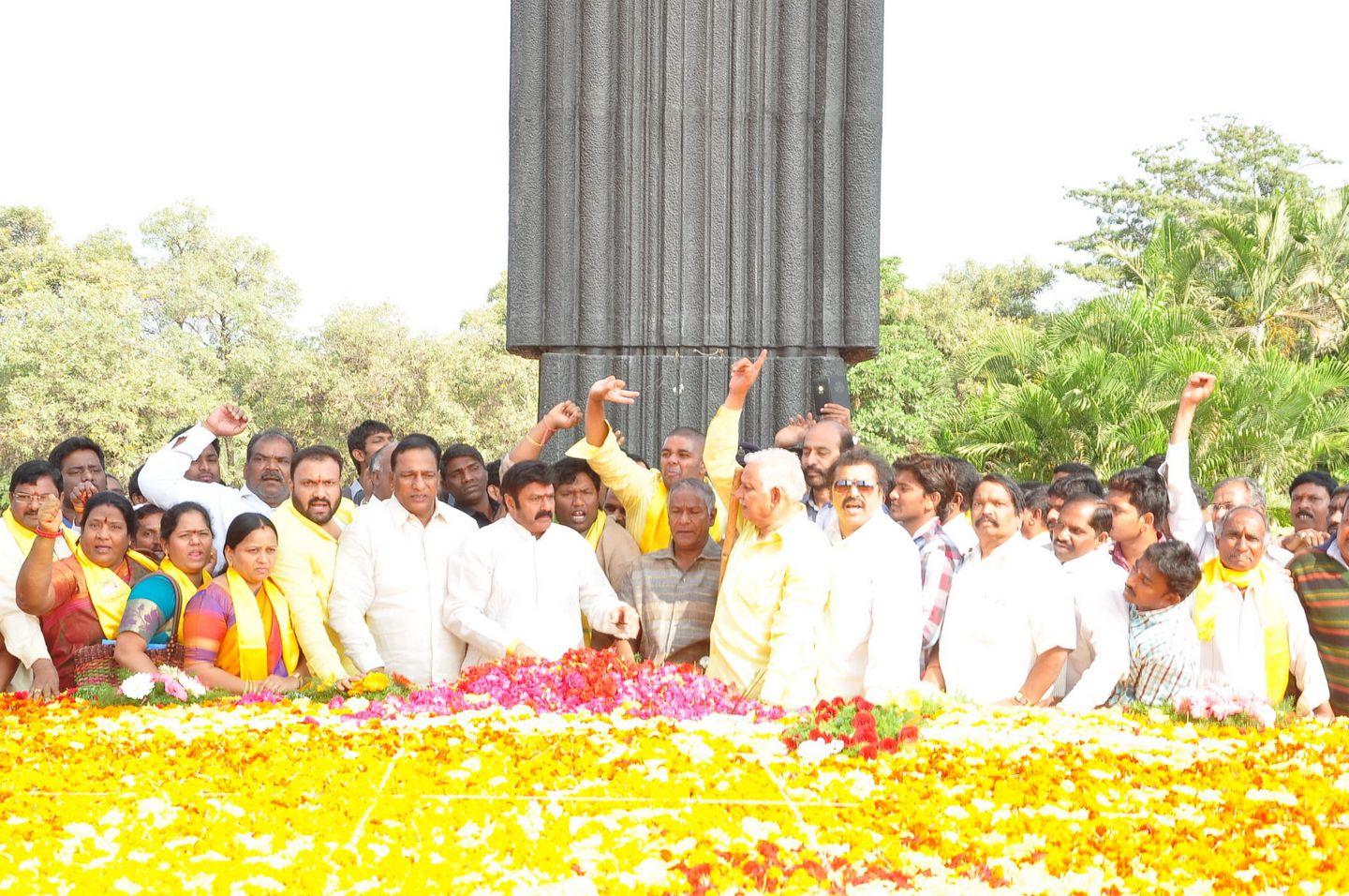 NTR's 20th Vardhanthi Photos At NTR Ghat