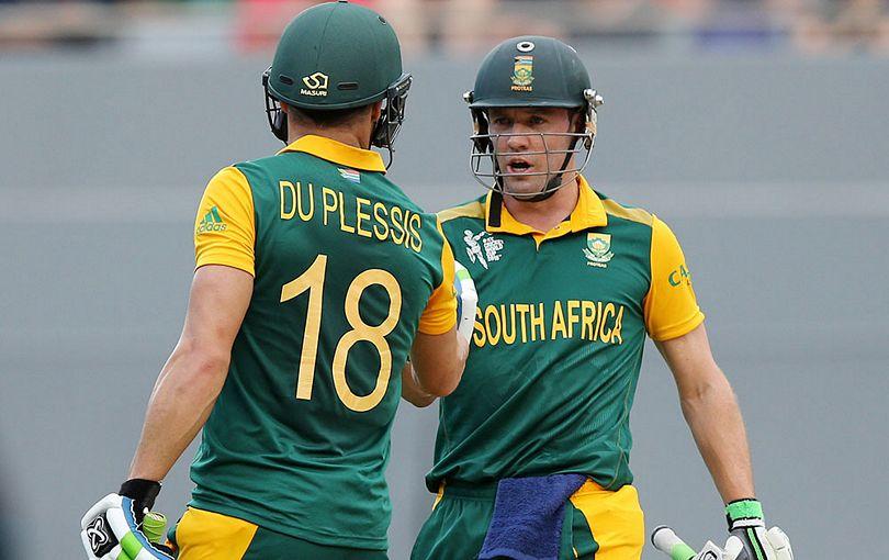 NZ VS SA 1st Semi Final Photos