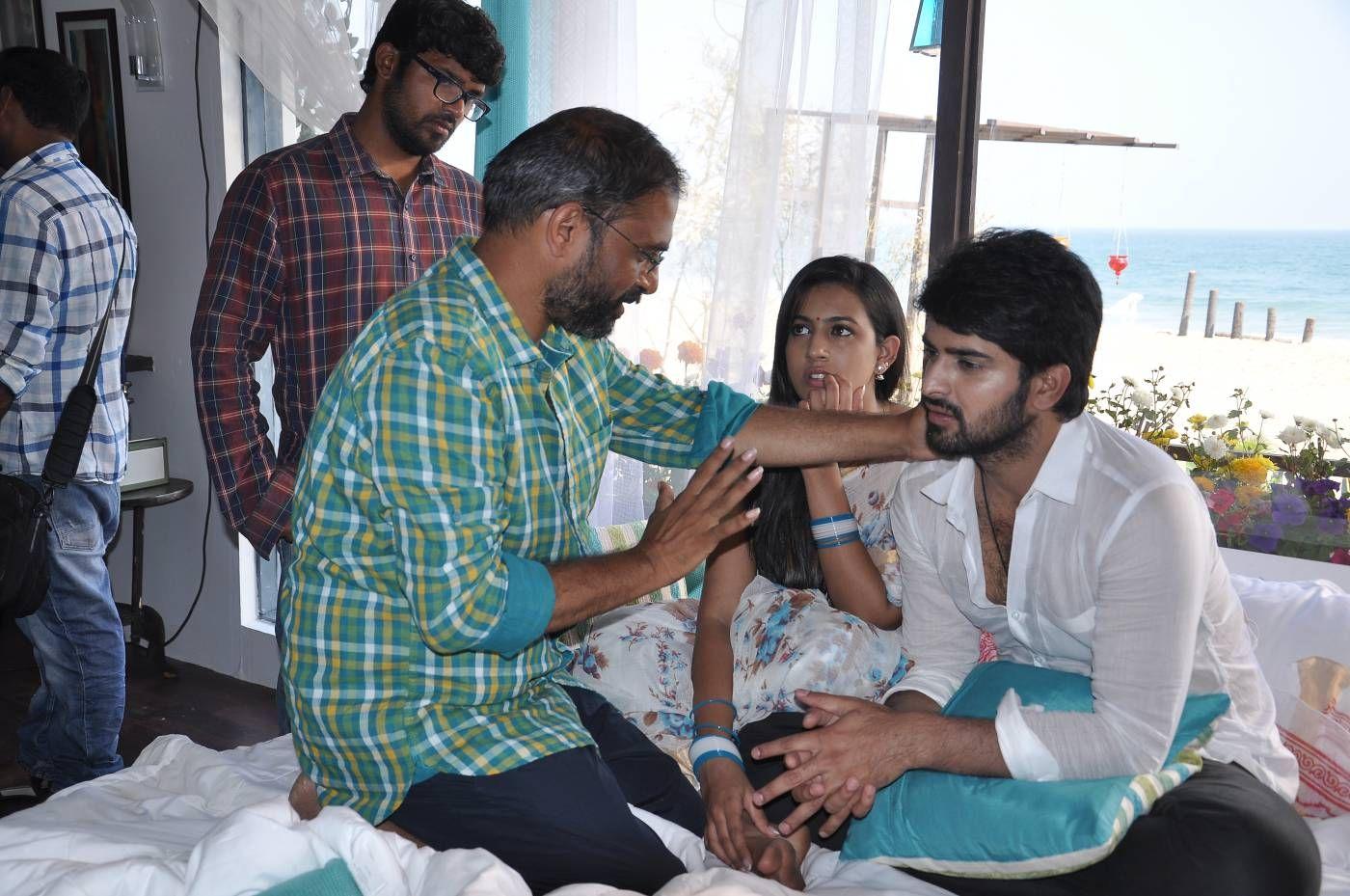 Oka Manasu Movie Working Stills