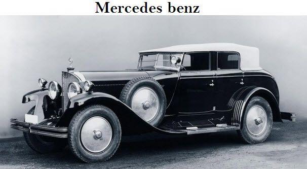 Old Benz Car Unseen Photos