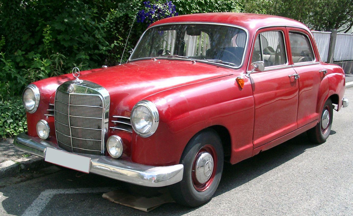 Old Benz Car Unseen Photos