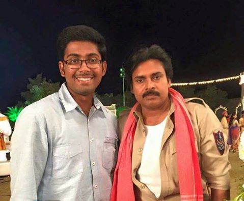 Pawan Kalyan at Sardaar Gabbar Singh Sets New Snap Photos