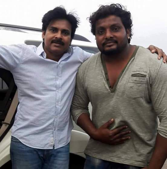 Pawan Kalyan at Sardaar Gabbar Singh Sets New Snap Photos
