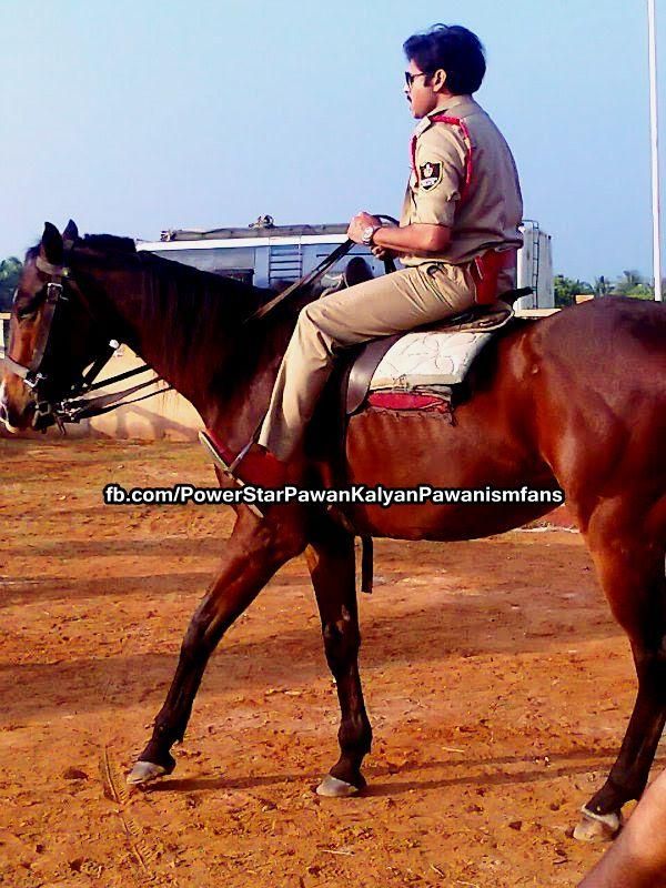Pawan Kalyan Recent Photos at Sardaar Gabbar Singh Shooting Spot