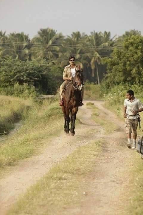 Pawan Kalyan Recent Photos at Sardaar Gabbar Singh Shooting Spot