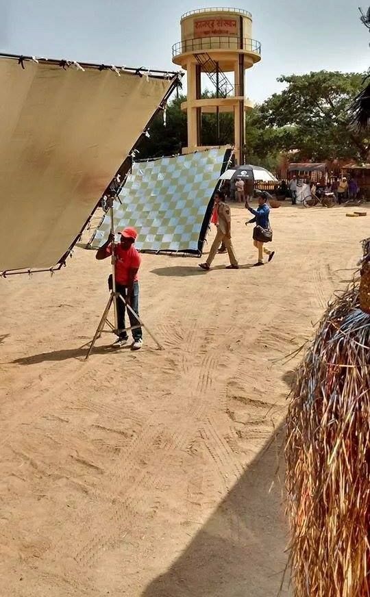 Pawan Kalyan Recent Photos at Sardaar Gabbar Singh Shooting Spot