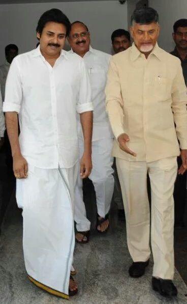 Pawan Kalyan Meet Chandra Babu Photos