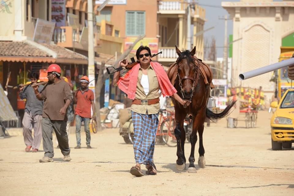 Pawan Kalyan’s on the sets of Sardaar Gabbar Singh Movie