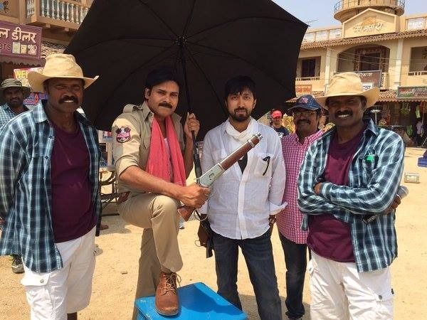 Pawan Kalyan Sardaar Gabbar Singh Movie Working Latest Pics