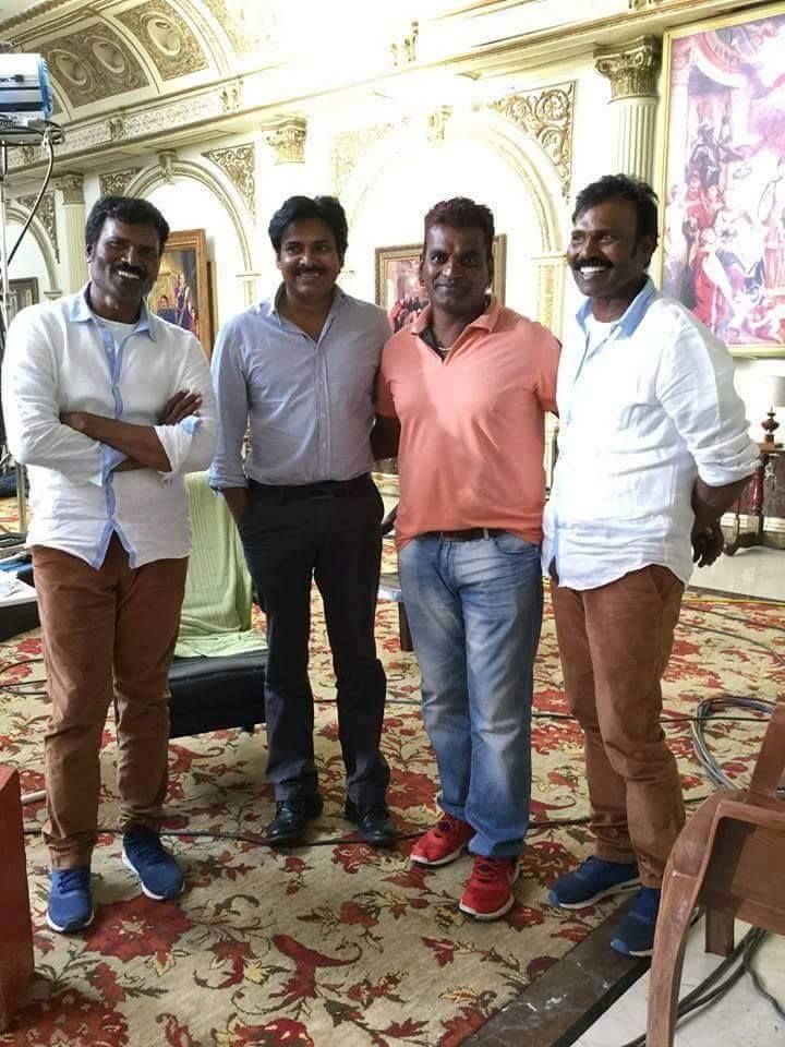 Pawan Kalyan Sardaar Gabbar Singh Movie Working Latest Pics