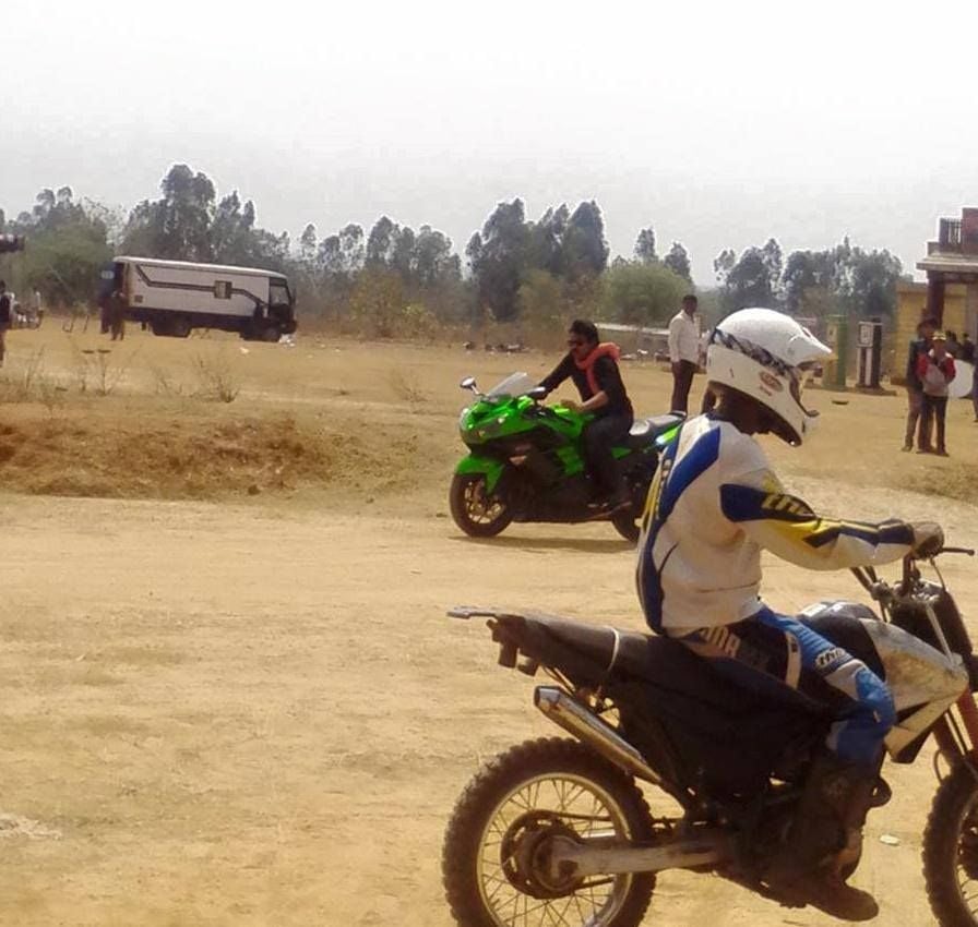 Pawan Kalyan Unseen Working Stills from Sardaar Gabbar Singh