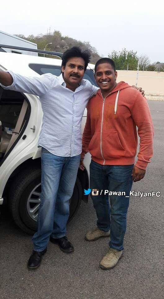 Pawan Kalyan Unseen Working Stills from Sardaar Gabbar Singh