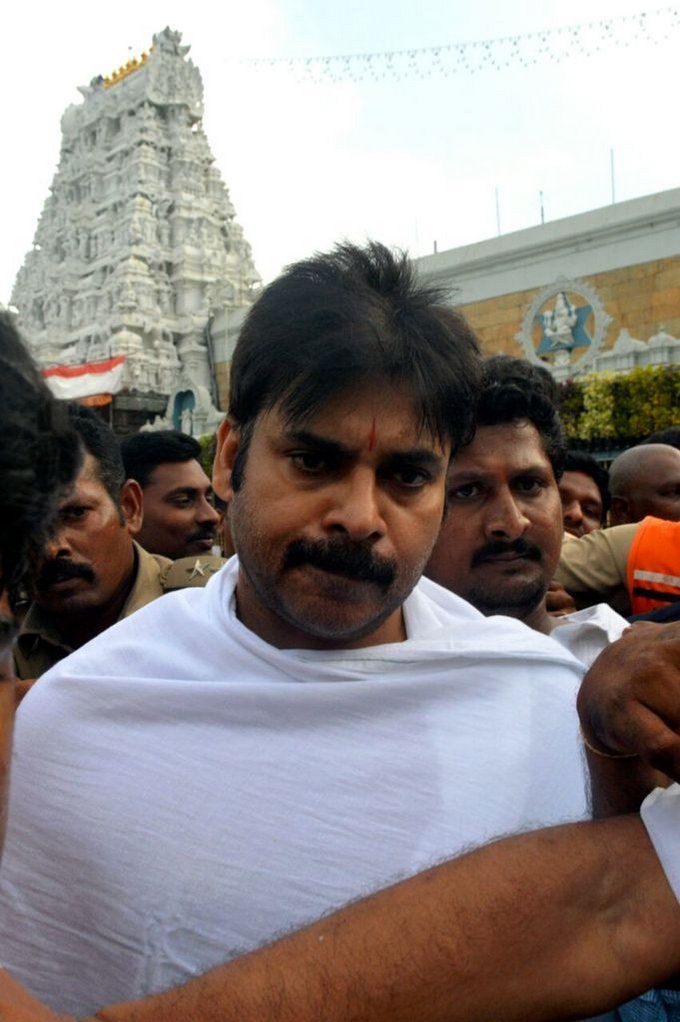 Pawan Kalyan Visits Tirumala