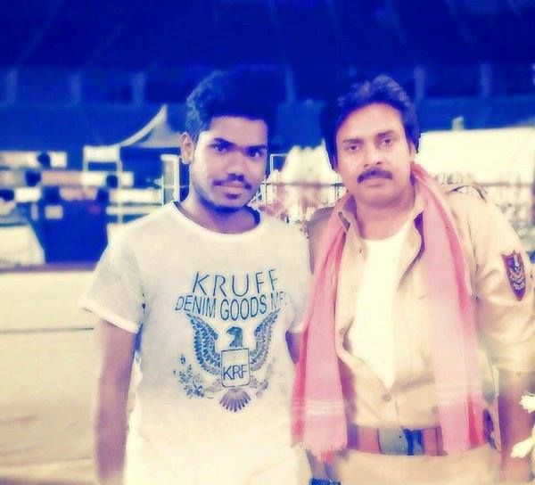 Pawan Kalyna with Fans Unseen Pics