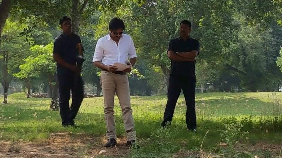 Power Star at Sardaar Gabbar Singh in Gujarat Photos