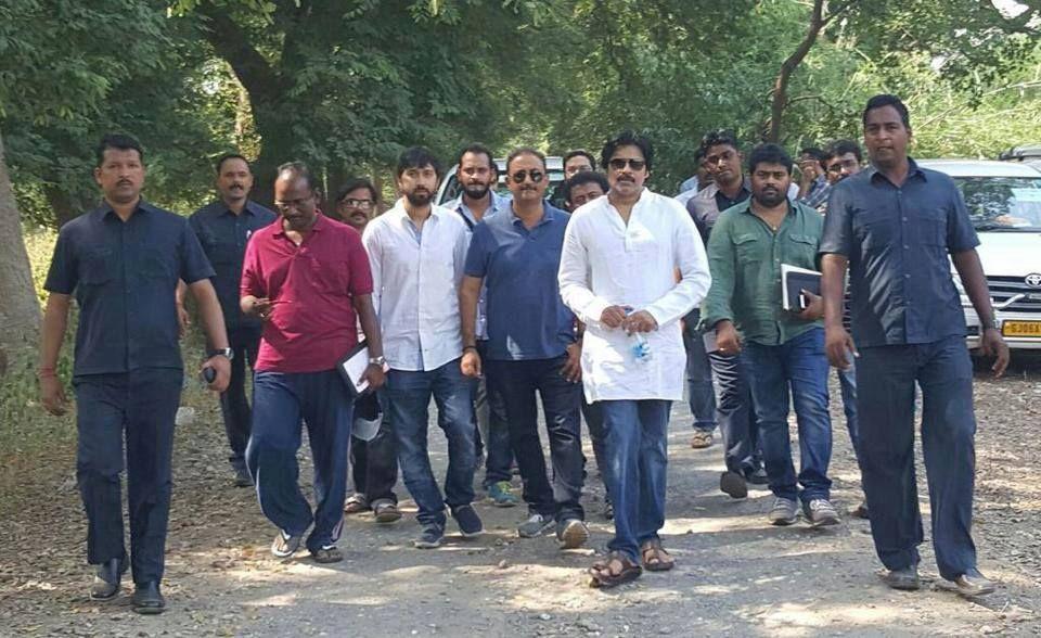 Power Star at Sardaar Gabbar Singh in Gujarat Photos