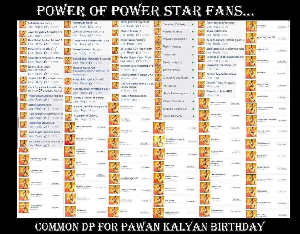 POWER STAR Pawan Kalyan Birthday Celebrations Banners & Cutouts