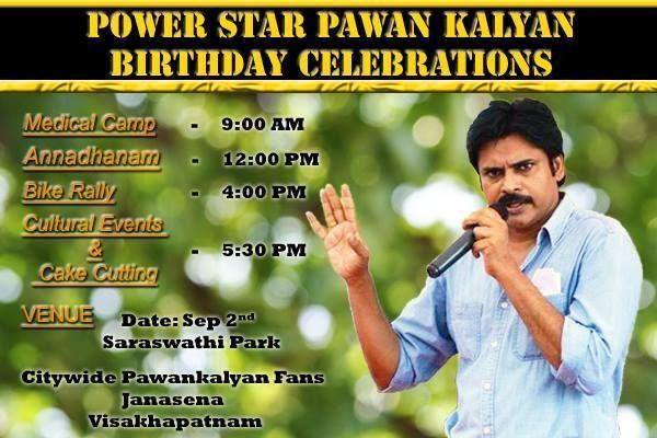 POWER STAR Pawan Kalyan Birthday Celebrations Banners & Cutouts