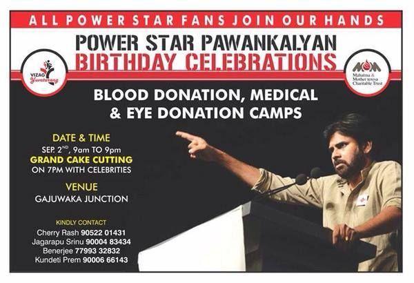 POWER STAR Pawan Kalyan Birthday Celebrations Banners & Cutouts