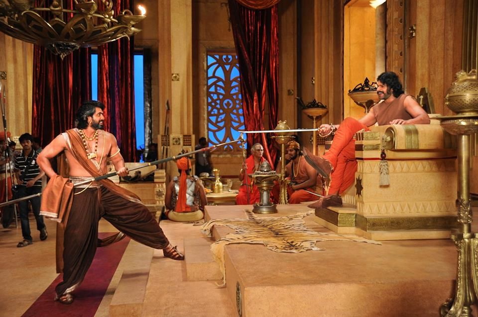 Prabhas & Rana Latest Stills at Baahubali