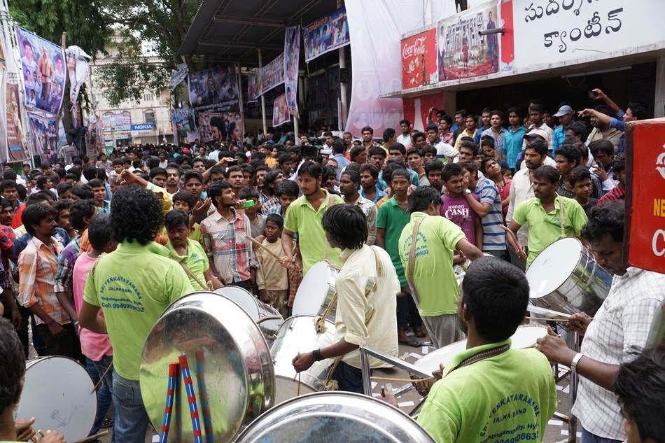 Prabhas Fans Hungama At RTC X Road