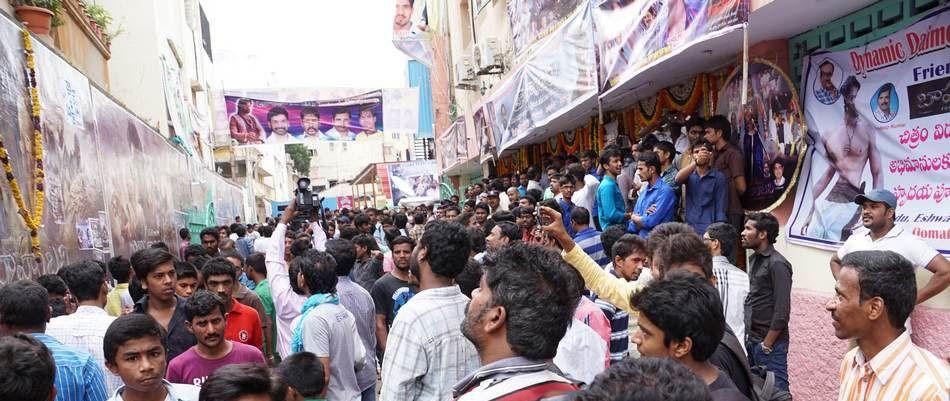 Prabhas Fans Hungama At RTC X Road