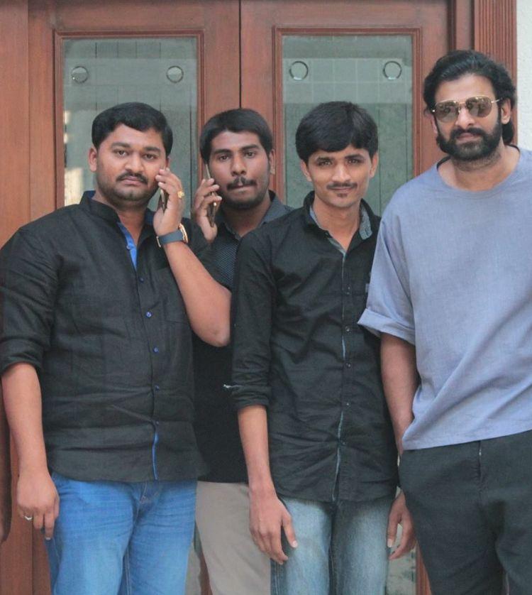 Prabhas with his Karnataka Fans Meet Photos