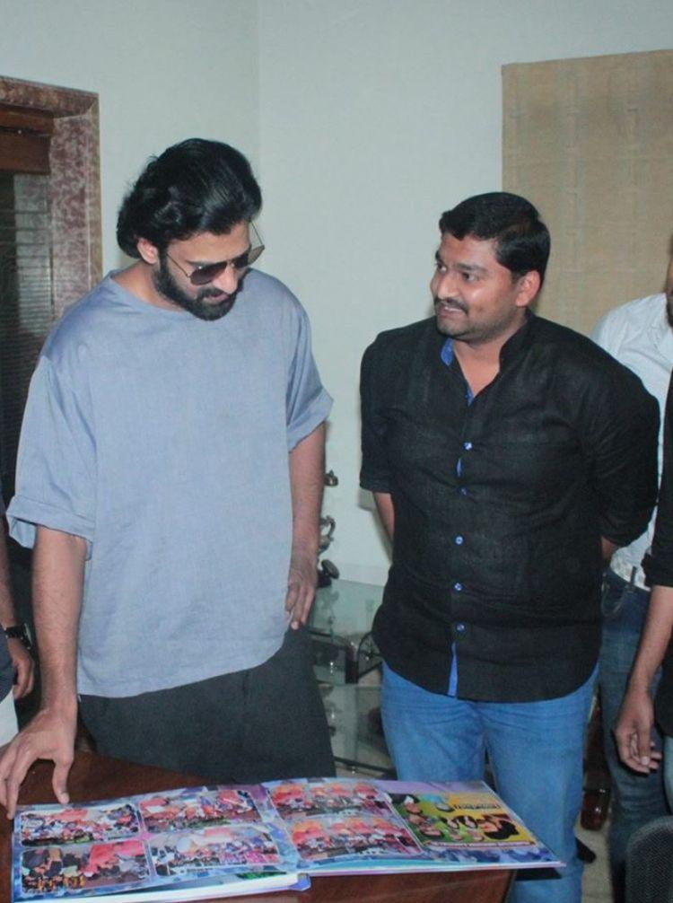 Prabhas with his Karnataka Fans Meet Photos